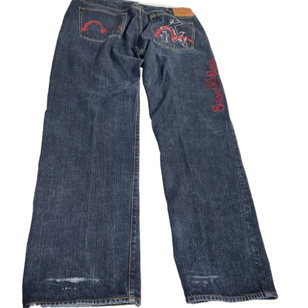 Evisu‎ Paris Mens Jeans 42 Vintage 0001